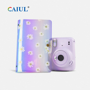 Caiul PVC 5 couleurs, album photo instantané <span class=keywords><strong>Fujifilm</strong></span> 96 pochettes, motif marguerite irisée rêveuse, pour <span class=keywords><strong>Instax</strong></span> <span class=keywords><strong>Mini</strong></span> 11/9/<span class=keywords><strong>70</strong></span>/40, classeur de cartes - Product Image 5