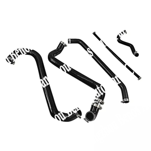 Kit de Mangueras de Radiador de Silicona Negra para Ford <span class=keywords><strong>Falcon</strong></span> AU V8 Inc 4.9L XR8 1998-2002 - Product Image 1