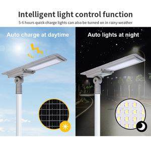 Lampadaire solaire LED tout-en-un KCD avec détection <span class=keywords><strong>radar</strong></span>, étanche, fabriqué en Chine, prix 100w 200w 300w 500w - Product Image 4