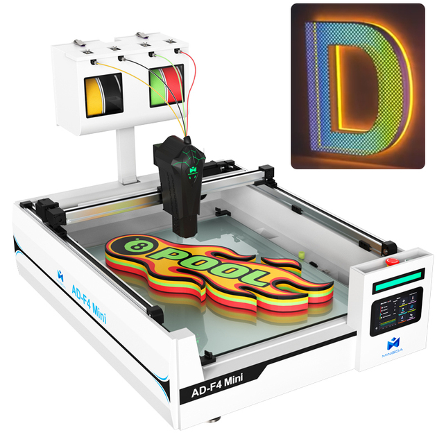 New Mingda AD-F4 Mini High Speed 800*600mm 3d Printer Commercial Machine Make 3d Letters for Signage