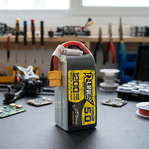 5.0 V5 1200mAh 1400mAh 22.2V 150C 6S1P LiPo Battery with XT60 Plug for <b>RC</b> FPV <b>Drone</b> CN - Product Image 3