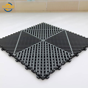 Dalles de sol de garage emboîtables colorées antidérapantes en plastique PP, revêtement de sol en <span class=keywords><strong>parquet</strong></span> à clipser de 2 mm pour atelier de détaillage automobile - Product Image 2