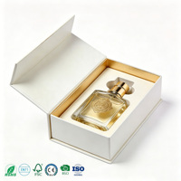 Boîte cadeau rigide à fermeture magnétique recyclée, vente en gros OEM, écologique, pour parfums, cosmétiques, soins de la peau, bijoux, bougies