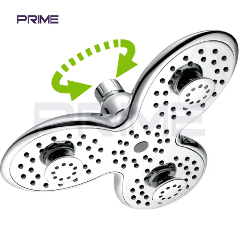 PRIME 2023 hot Sell 3 separate shower heads 3 function shower head bathroom accessories