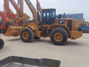 Pala cargadora de ruedas original usada en Japón Cat 966H de segunda mano, cargadora frontal usada Caterpillar 966 - Product Image 5