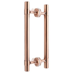 Poignée de porte en acier inoxydable Xinshengfa 350 mm, finition brossée, design moderne et simple, pour portes doubles - Product Image 3