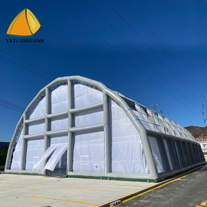 Offre Spéciale grande tente gonflable en PVC étanche à l'air extérieur arc de camouflage hermétique avec conception chinoise pour une utilisation en entrepôt - Product Image 3