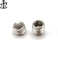 DIN916K DIN916 DIN913 DIN914 DIN915 acier inoxydable 304 tasse moletée fendue pointe plate Allen vis à six pans creux vis sans tête