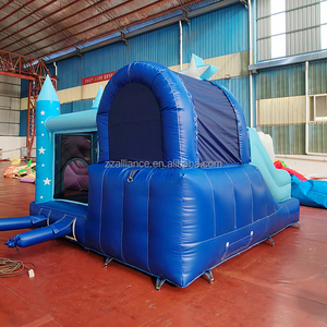 Location de château gonflable <span class=keywords><strong>pour</strong></span> fête d'<span class=keywords><strong>anniversaire</strong></span>, maison gonflable, trampoline gonflable en forme d'étoile, château bleu <span class=keywords><strong>pour</strong></span> enfants - Product Image 6