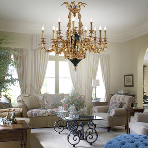 Francese Antico <span class=keywords><strong>Bronzo</strong></span> Ottone Braccio Verde di Vetro Decorativo Candela di Cerimonia Nuziale Lampadario - Product Image 3