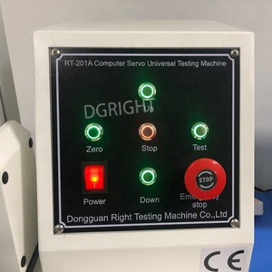 Computergesteuerter Einsäulen-Servozugprüfstand für Maskenband-Statisch-Zugprüfungen und Elektronische Materialtests - Product Image 3