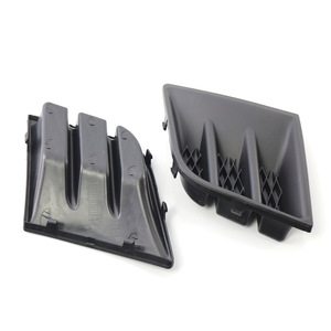 Peugeot 107 Fog Light Bezel 7422A9 Front Bumper Cover Lower Grille 7422A8 <b>ABS</b> Plastic Clip On Trim - Product Image 2