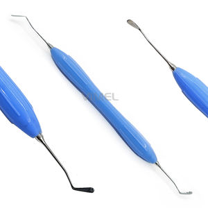 7 unids/set de instrumentos de llenado compuesto de resina Dental con caja de autoclave Kits de restauración estética con mango de silicona - Product Image 6