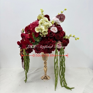 Flores Artificiales DKB al por Mayor, Centros de Mesa de Bolas de Flores de Lujo para Bodas, Hoteles, Cumpleaños, Fiestas Escolares y Eventos - Product Image 2