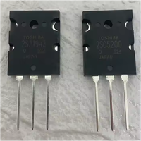 Transistor d'origine 2sc5200 2sa1943 5A 230V 150W 25MHz To-3PL 5200 1943 amplificateur Audio transistor de puissance 2sc5200 2sa1943