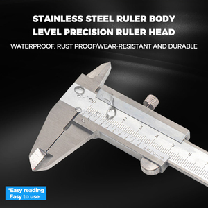 Calibrador <span class=keywords><strong>Vernier</strong></span> de Precisión de Alta Calidad, 150 mm, Calibrador Digital, Herramienta de Medición en Milímetros - Product Image 4