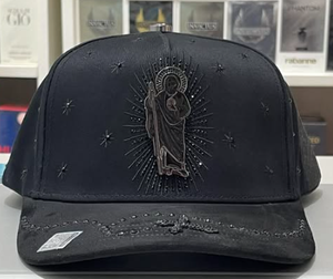 Gorras Big Boss 3 CRUZES, Gorra Premium Negra con Cierre a Presión para Hombre, Gorras para Cualquier Ocasión - Product Image 4