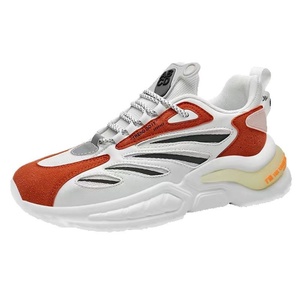 New Trendy Korean Style Men's Sports <strong>Shoes</strong> High-Style Casual Mesh Lining '<strong>Dad</strong> <strong>Shoes</strong>' Lace-Up Closure Autumn Season Fashion - Product Image 2