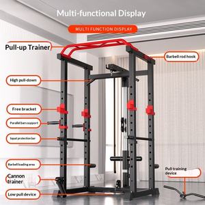 Estación <span class=keywords><strong>de</strong></span> Entrenamiento Multifuncional Plegable <span class=keywords><strong>de</strong></span> Metal para Ahorrar Espacio, para Ejercicios <span class=keywords><strong>de</strong></span> Fuerza y Levantamiento <span class=keywords><strong>de</strong></span> Pesas - Product Image 2