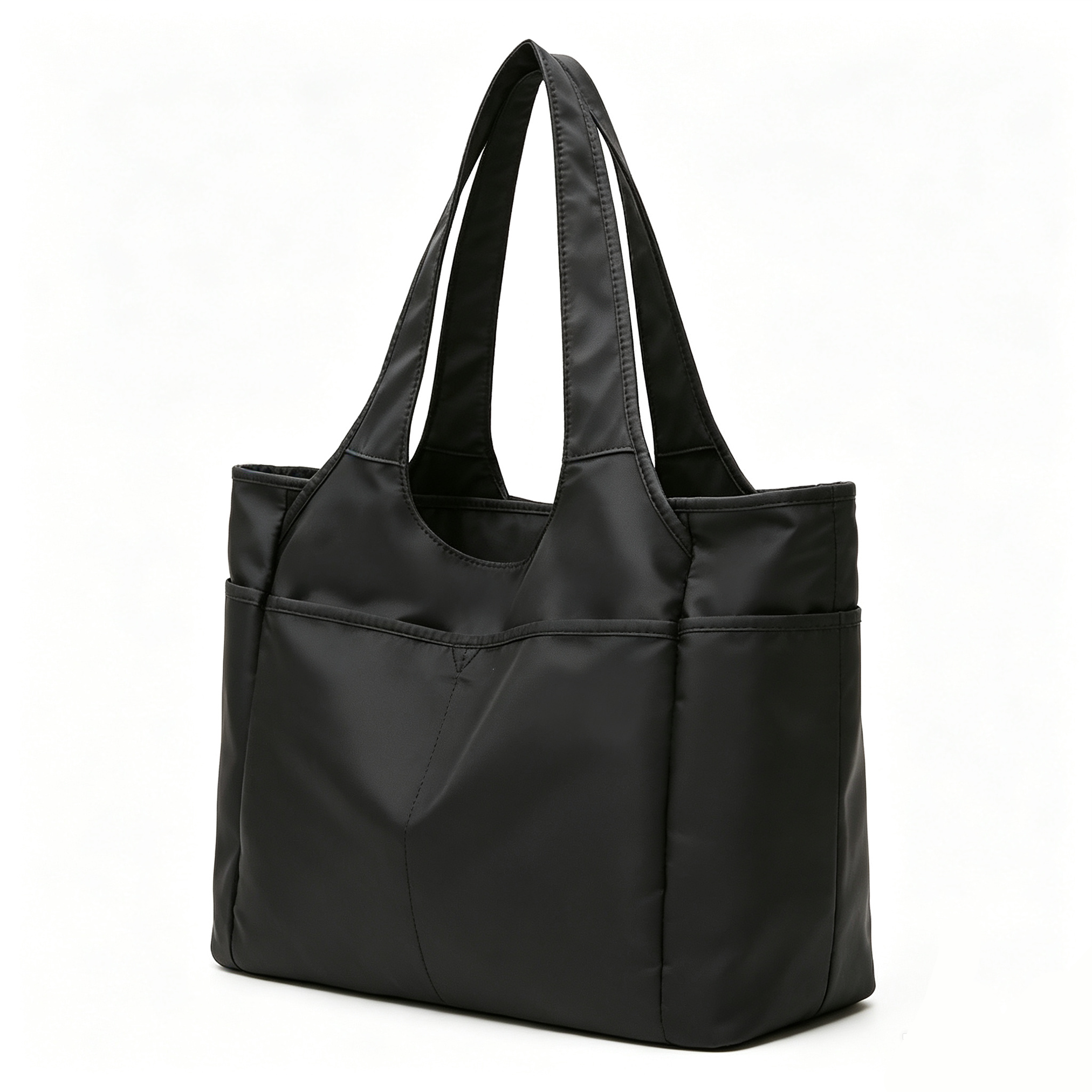 Women Large Capacity Nylon Shoulder Bag Multi Pocket Casual