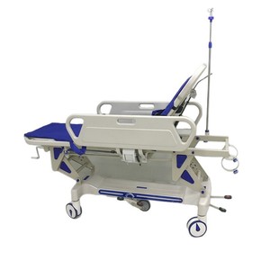 Cama de Transporte Médico Shengde, Cama de Examen Gastroscópico de Acero ABS, Vehículo Quirúrgico de Acoplamiento, Carro de Transferencia de Pacientes Hospitalarios - Product Image 4