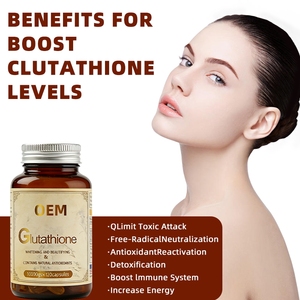 Cápsulas de Glutatión de Marca Privada OEM, Cápsulas de Colágeno y Vitamina C, Cápsulas Blanqueadoras de Piel - Product Image 3