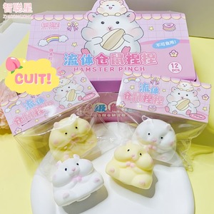 Giocattoli Antistress a Forma di Criceto Kawaii Mini in TPR, Divertenti Giocattoli Morbidi da Spremere <span class=keywords><strong>per</strong></span> <span class=keywords><strong>Adulti</strong></span> - Product Image 6