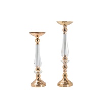 Centres de table en acrylique personnalisés de luxe pour mariage - Décoration de vases pour événements en plein air