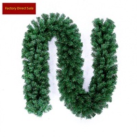 Gree Garland Rode Fruit 2,7 Meter Eco-vriendelijke Brandvertragende PVC Moderne Bar-vormige Boomdecoratie Verlichting Sneeuw Rotan Kerst