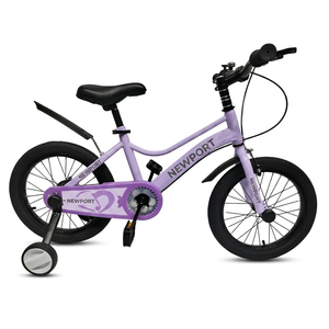 Vélos pour enfants, nouveau modèle, 12, 16, 20 pouces, quatre roues, vitesse unique, conduite stable pour enfants de 3 à 8 ans - Product Image 1