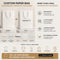 Sac cadeau en papier artistique personnalisé avec une variété de matériaux de poignée pour l'emballage de bijoux et de montres, vente en gros, haute qualité, écologique