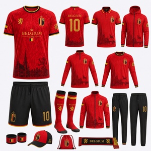 Maillot de <span class=keywords><strong>football</strong></span> et short de l'équipe nationale belge classique domicile/extérieur 2026 2018 2022 2014 – Tenue de la Coupe du Monde de <span class=keywords><strong>football</strong></span> de <span class=keywords><strong>Belgique</strong></span> - Product Image 3