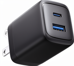 อะแดปเตอร์ชาร์จเร็ว 30W USB-C PD QC3.0 แบบ <span class=keywords><strong>2</strong></span> พอร์ต (USB-C + USB-A) สำหรับ 16/15/14/13 <span class=keywords><strong>Pro</strong></span> Max สำหรับ S23/S22 <span class=keywords><strong>iPad</strong></span> - Product Image 1