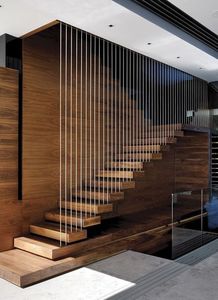<span class=keywords><strong>Escalier</strong></span> en bois pliant d'intérieur en granit et en noyer, design économique, <span class=keywords><strong>escalier</strong></span> <span class=keywords><strong>flottant</strong></span> et droit - Product Image 2