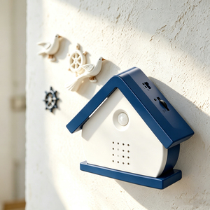 Máquina de <span class=keywords><strong>Sonido</strong></span> de Olas del Océano con Ruido Blanco Mediterráneo, Sensor PIR, Luz Nocturna LED, Ayuda para Dormir para Bebés, Sonidos de <span class=keywords><strong>Gaviotas</strong></span>, Personalizable OEM - Product Image 1