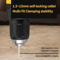 STEELTREKS Vente en gros de matériel, kit de perceuse à percussion sans fil 18V mini, moteur électrique à vitesse variable, outils électriques à batterie pour la maison, OEM