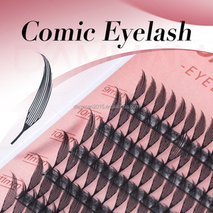 <span class=keywords><strong>3</strong></span> Style Comic Eyelash 12 Rangs Volume Lash Extension Mix Longueur D Curl Natural Eyelash OEM ODM Private Label - Product Image 4