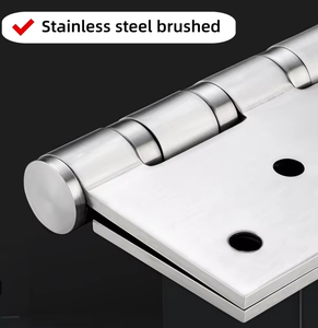 Charnières de porte en acier inoxydable 304 201 en gros, à roulement à billes, quincaillerie de meuble moderne, silencieuses, à fermeture douce, pour chambre à coucher - Product Image 5