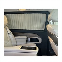 Rideaux de luxe plissés pour vitres latérales de voiture, pare-soleil détachable anti-UV, stores rétractables pour SUV, MPV, berline, accessoires intérieurs de voiture