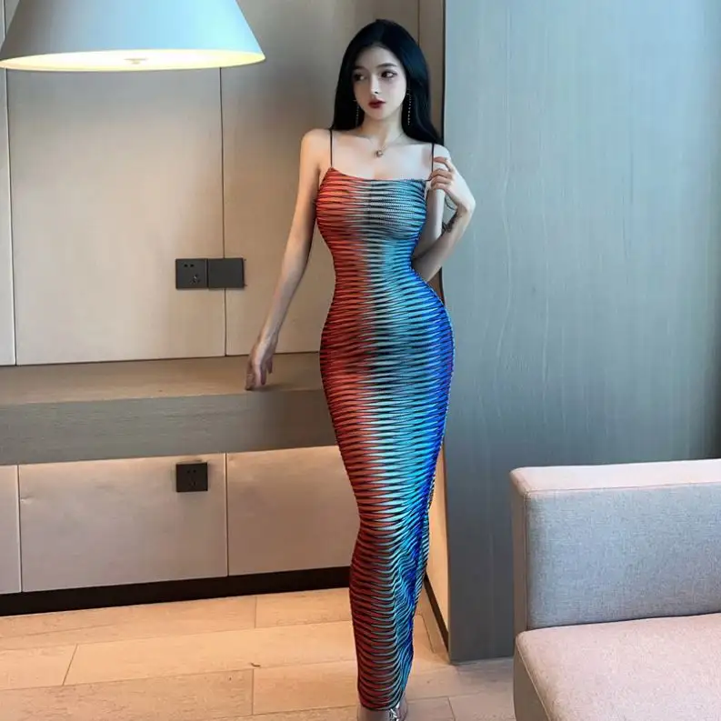 جديد المنتج ليلة النساء حزب مثير سيدة الكلب فساتين فاخرة Bodycon اللباس