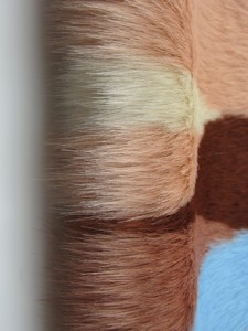 Jacquard High Pile Faux Fur Tecido Crina de Cavalo Falso para Vestuário/Casaco/Tapete - Product Image 3