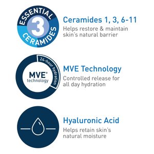 Crème hydratante à marque privée, hydratant pour le corps et le visage pour peaux sèches, crème corporelle à l'acide hyaluronique et à <span class=keywords><strong>la</strong></span> céramide - Product Image 5