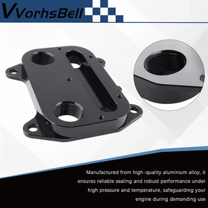Adaptateur de refroidisseur d'huile FMOC2 en alliage d'aluminium pour Audi Volkswagen 1.6L 2.0L TDI, kit de mise à niveau du moteur diesel - Product Image 4