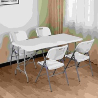 Table et chaise de café d'extérieur pliantes, table d'étude extérieure, table de café extensible, table extérieure avec foyer, tables pliables extensibles