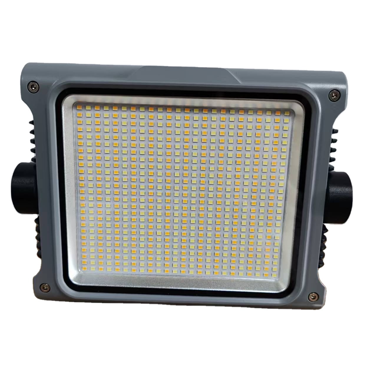 Portable Work Light 360-Degree Vertical Rotation Battery-Operated LED Floodlight Dimmable IP65 Waterproof for Outdoor Workshop