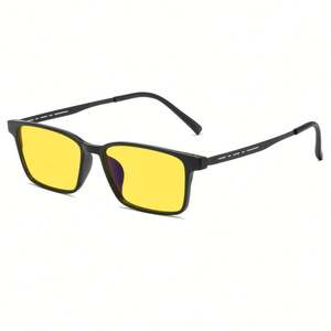 Lunettes de soleil de conduite nocturne anti-lumière bleue TR90 pour hommes et femmes, avec logo personnalisé, vente en gros, vision nocturne, anti-lumière bleue - Product Image 6