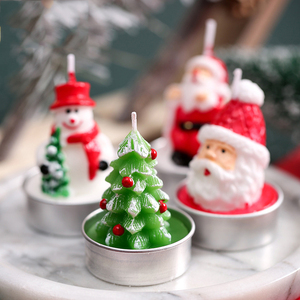 Creative Smokeless Scented <b>Candle</b> Nordic Style Christmas Decor Ornament For Birthday <b>Xmas</b> Atmosphere Decoration - Product Image 4