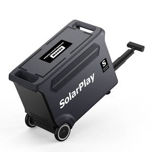 Station d'alimentation portable 3600W 3840Wh avec onduleur hybride à onde sinusoïdale pure pour la sauvegarde d'énergie domestique aux États-Unis - Product Image 1