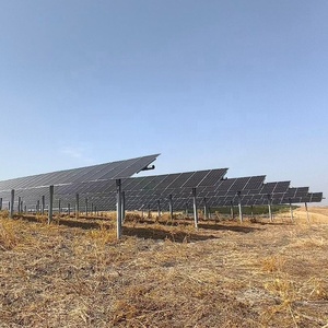 Support de montage au sol réglable pour <span class=keywords><strong>tracker</strong></span> solaire photovoltaïque à axe unique, haute efficacité, <span class=keywords><strong>prix</strong></span> usine, acier durable - Product Image 5