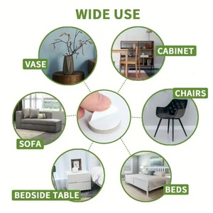 Almohadillas Autoadhesivas de Espuma EVA para Patas de Muebles, Anticolisión, Silenciosas, Protectores para Sillas, Mesas y Taburetes - Product Image 6